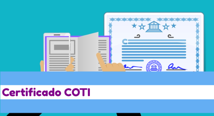 Certificado COTI